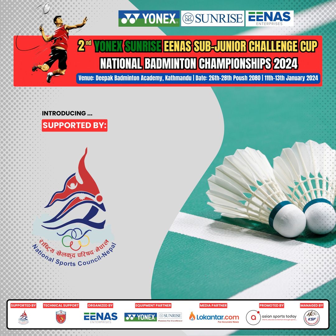 Yonex Sunrise Eenas Badminton Challenge Cup